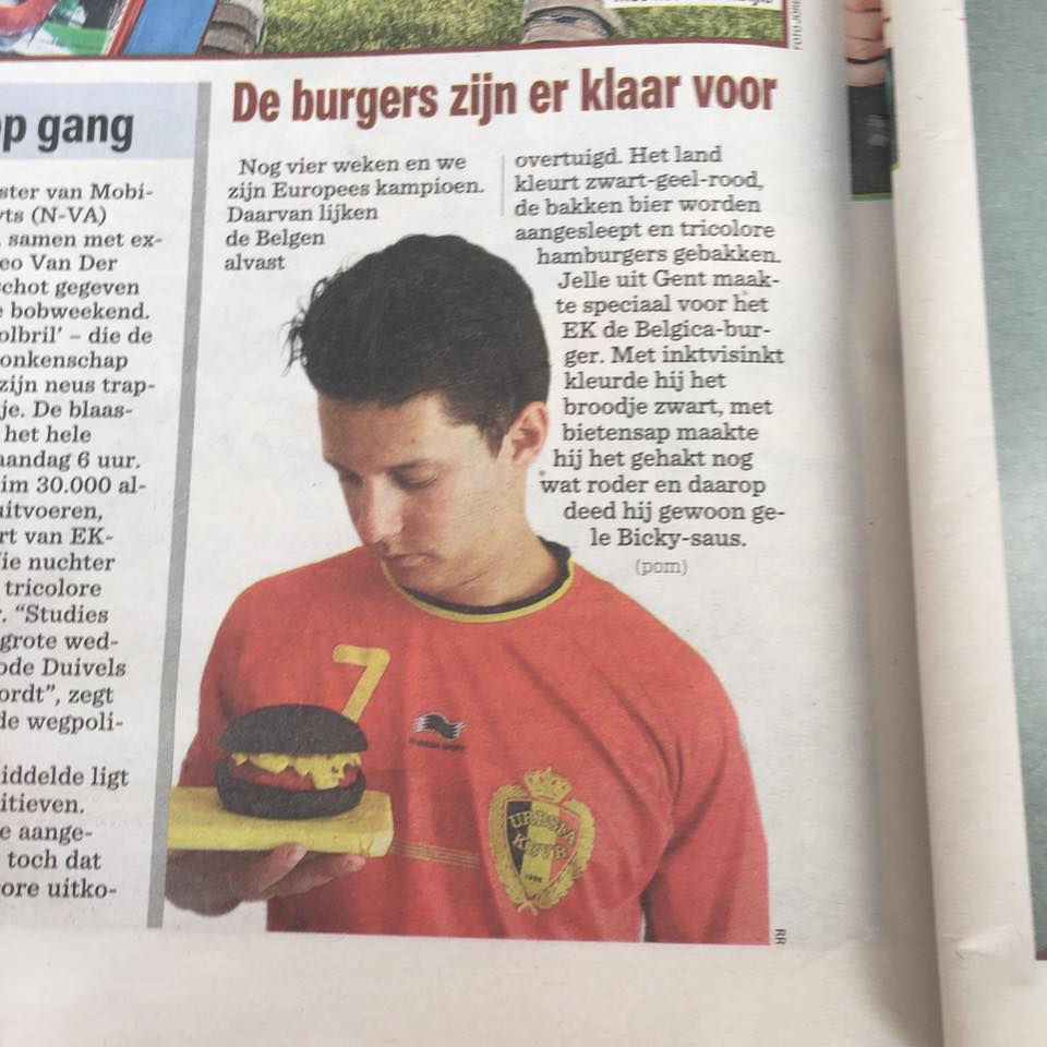 The belgium burger. Rode duivels